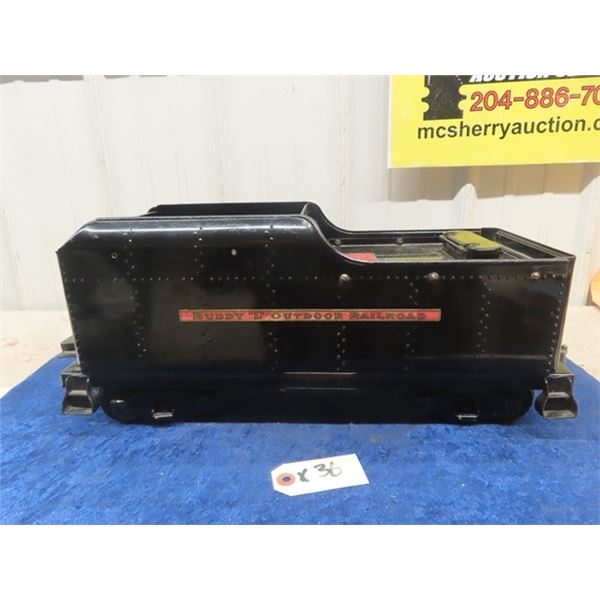 Buddy L' Metal Coal Cart 18"x 8" x 6.5"