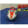 Image 2 : Friction Tin Rocket Racer with Box 8" x 3" x 3.5"