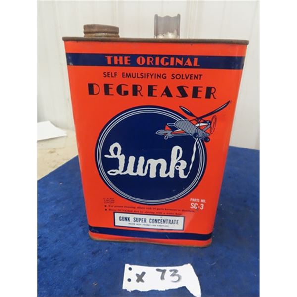 Gunk Degreaser Can