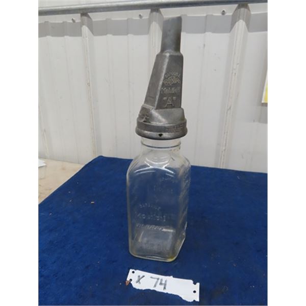 Mobiloil "A" Gargoyle Oil Jar 1 Quart