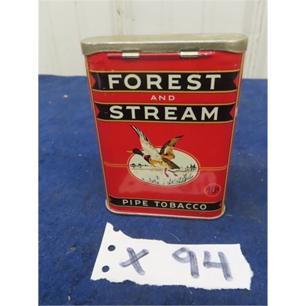 Forest & Stream Pipe Tobacco Tin