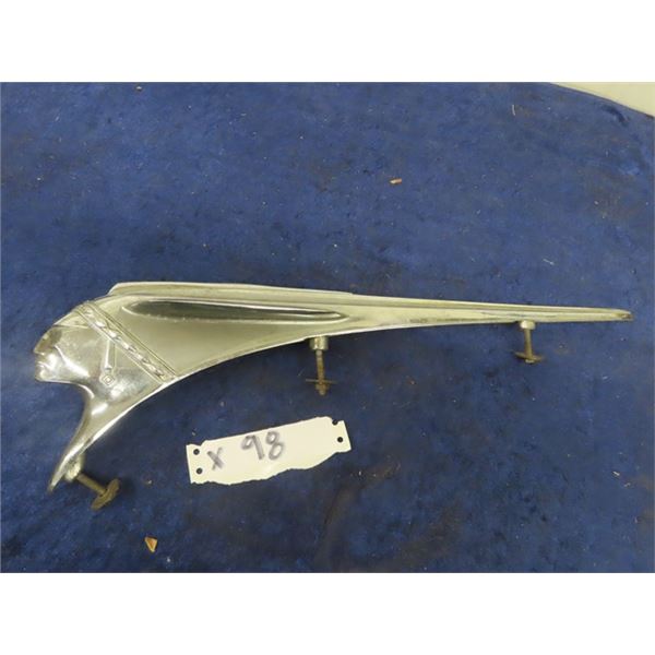 Vintage Pontiac Hood Ornament 18" Long