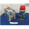 Image 2 : Metal 'Thermos'' Space Themed Lunch Kit + Thermos