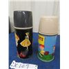 Image 2 : 2 Thermos; 1) 1962 Barbie , 1) 1959 Peanuts