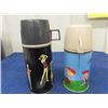 Image 3 : 2 Thermos; 1) 1962 Barbie , 1) 1959 Peanuts