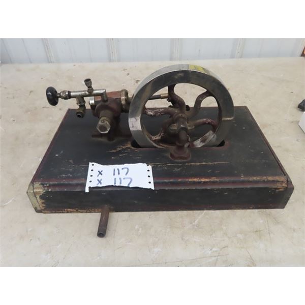 Single Piston Air Drive?/ Steam Drive Pulley