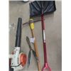 Image 2 : Stihl Gas Yard Blower, Hand Pick, Hedge Trimmer,  Shovel