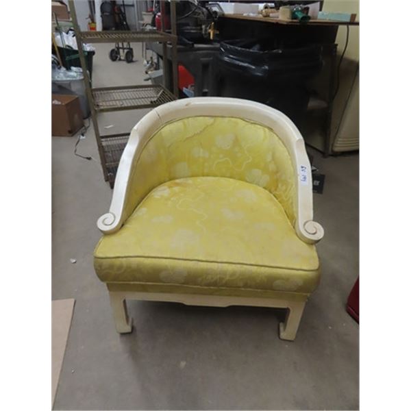 Wooden Framed Living Room Chair