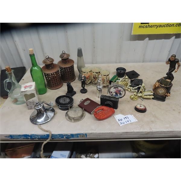 Ornaments, Trohpies, Bell, Candle Holder plus more