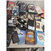 Image 3 : VHS Movies, Calculators, Office Supplies,  Electronic Cords, Games