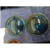 Image 2 : 4 Antique Railway Lamp/Switch Lantern Glass  Lenses - Blue + Red  - No Cracks or noticeable defects