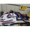 Image 1 : Wpg Jets Lot ; Patrik Laine Authentic Reebok  LArge Jersey, Reebok Hat, Youth Jersey + Scarf - All I
