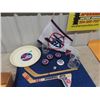 Image 1 : Wpg Jets Lot ; Mugs, Tray, Pucks, Buttons, Flags,  Mini Sticks - All Vintage 1.0