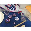 Image 3 : Wpg Jets Lot ; Mugs, Tray, Pucks, Buttons, Flags,  Mini Sticks - All Vintage 1.0
