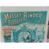 Image 2 : Massey MFG. Co Advertising Poster, Metal  Nearly Nude Lady Clysmic Table Water Serving Tray, License
