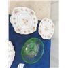 Image 3 : 7 Royal Albert Petal Point Plates,  Depression  Bowl & Barber Disinfecting Jar