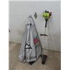 Image 1 : Poulan P1500 Gas Weed Eater & Coors Light  Patio Umbrella
