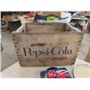 Image 3 : Wooden Pepsi Crate, Lunch Kits, Tennis Rackets