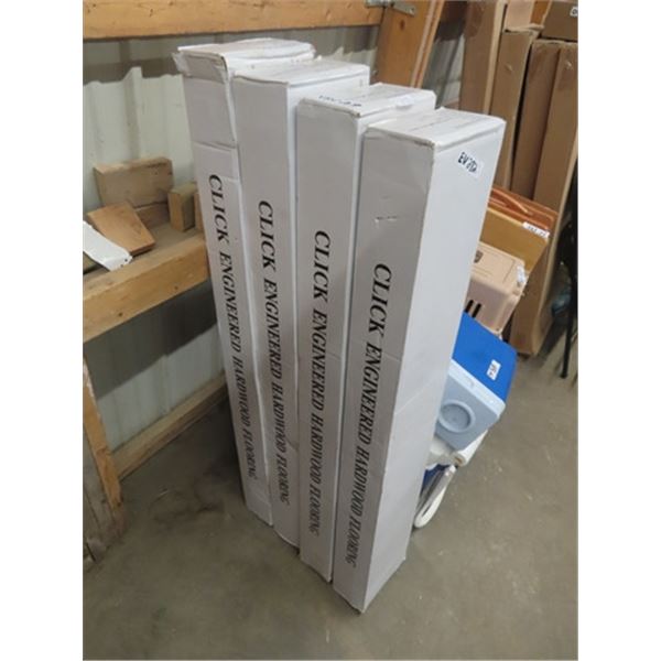 New Hardwood Flooring - Smooth Mocha Oak - 65 Sq Ft  ( 4 Boxes)