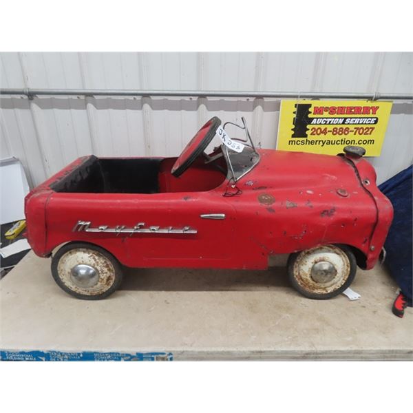 Vintage Metal Pedal Car