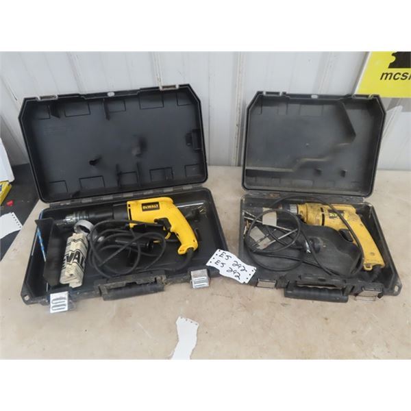 Dewalt Hammer Drill & Dewalt Drill