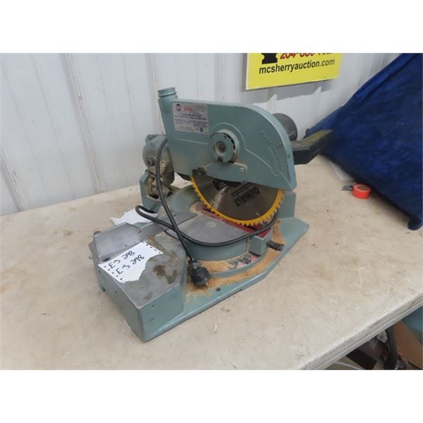 King Miter Saw McSherry Auction Service Ltd.