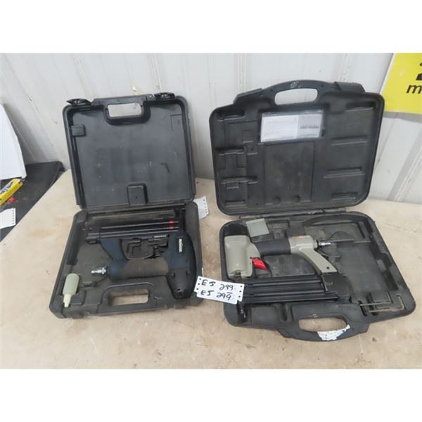 2 Air Brad Nailers