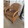 Image 2 : 2 Matching Wicker Chairs