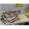 Image 1 : 10 Clamps, 4 Hammers, 3 New Pairs of Gloves plus more