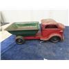 Image 2 : 2 Pressed Metal Trucks- Biggest 12" Long & Lincoln Trailer