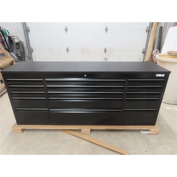 New 72  15 Drawer Tool Chest - Wheels & Handles  in Drawer
