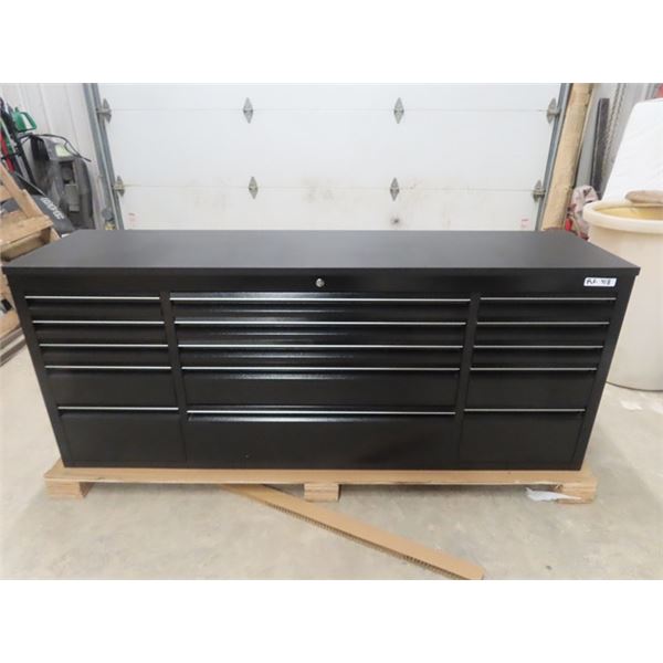 New 72" 15 Drawer Tool Chest - Wheels & Handles  in Drawer