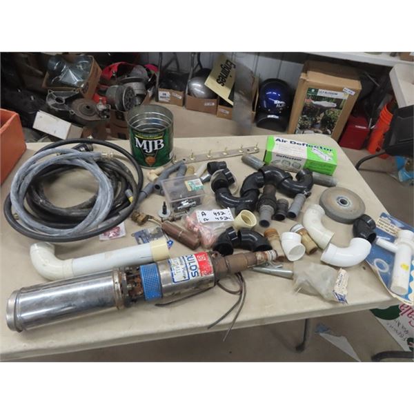 Goulds Submersible Well Pump, Plumbing PVC  Fittings & Hose Pieces