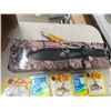 Image 2 : New Fishing Hooks, New Mossey Oak Hunting  Knife, Gutter Guard, 2- 3lb Weights