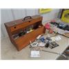 Image 3 : Plumbing Supply, Flex Pipe, Copper Pipe Corners  Wooden Tool Box