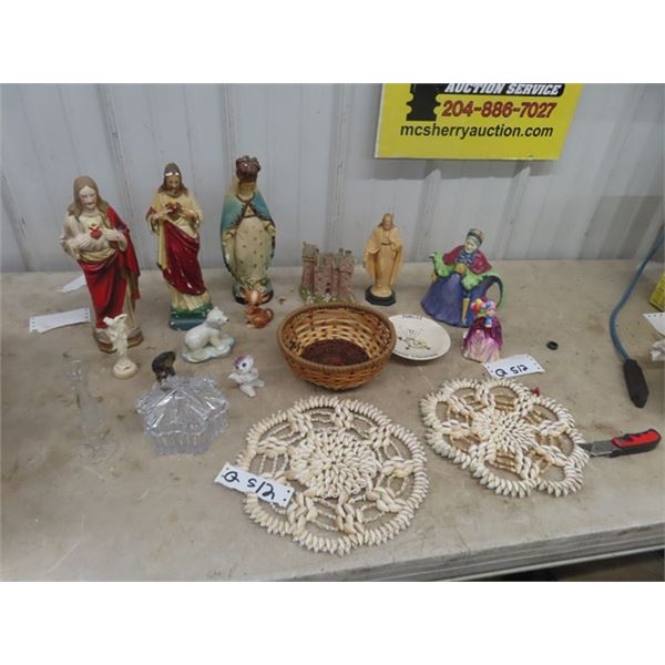 Character Tea Pot, Religious Statues,  Ornaments plus more