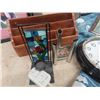 Image 4 : Pictures, Stained Glass Candle Holder, Clock,  Desk Letter Organizer plus more