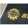 Image 3 : Ski-Doo/Bombardier Snowmobile Flag- New Old Stock  3' x 5'