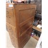 Image 2 : Oak 4 Drawer Filing Cabinet 52" x 15" x 27"