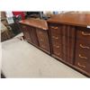 Image 1 : 2 Dressers; 1) 41"x 36"x 19" , 1) 32" x 56" x  19" plus Mirror 44" x30"