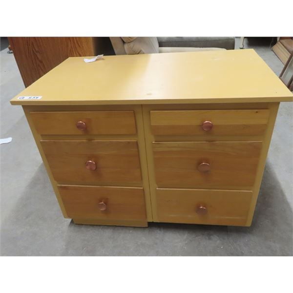 6 Drawer Cabinet 28  x 38  x 23 