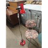 Image 2 : Floor Lamp, Table Lamp, Retro Stool