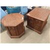 Image 1 : 3 Pc Table Set; 1 Coffee Table 16" x 22'x 60" & 2  End Tables 21" x 22" x 27"