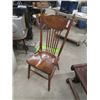 Image 2 : 3 Wooden Chairs & Stand