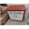 Image 1 : Painted Wooden Cabinet 26" x 26" x 17"