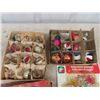 Image 4 : Vintage Christmas Ornaments & Lights with Packages