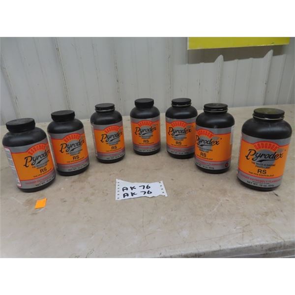 7 Hodgdon Muzzleloading Propellant Powder RS 7 - 16oz Bottles - MUST ...