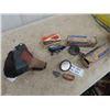 Image 1 : Vintage Bicylce Accessories; Seat, 2 Mirros with Boxes, Horn with Box & 2 Tags; 1) CCM, 1) Garry