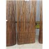 Image 2 : 3 Sectioon Willow Room Divider  each part 72" x 19"