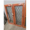 Image 2 : 4 Windows; 1) 20" x 46" , 3) 16" x 40"